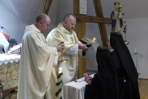 Jubileusz 60-lecia ślubów zakonnych elżbietanek cieszyńskich: s. Letycji i s. Ancilli