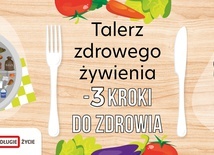 Talerz zdrowego żywienia - trzy kroki do zdrowia