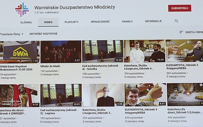 ►	Na kanale YouTube WDM znajduje się wiele ciekawych katechez. Od 13 grudnia będą również emitowane internetowe rekolekcje adwentowe dla młodych.
