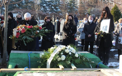 Pogrzeb Jana Bierówki w Bielsku-Białej Komorowicach