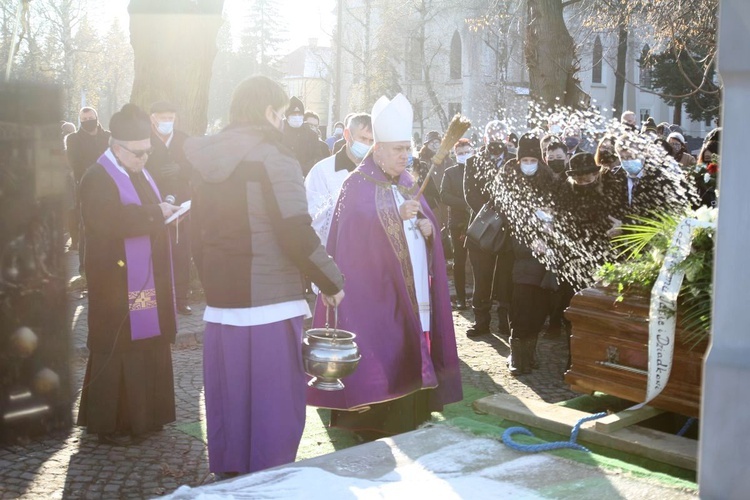 Pogrzeb Jana Bierówki w Bielsku-Białej Komorowicach