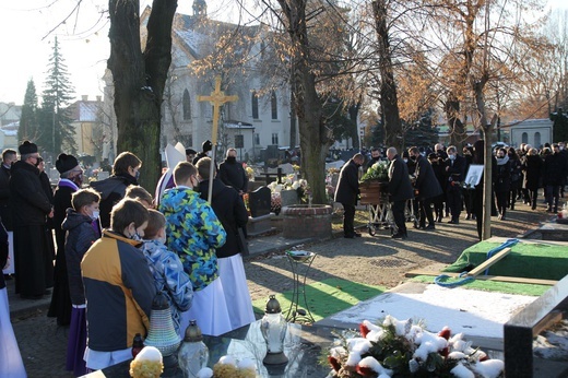 Pogrzeb Jana Bierówki w Bielsku-Białej Komorowicach