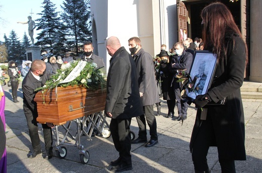 Pogrzeb Jana Bierówki w Bielsku-Białej Komorowicach