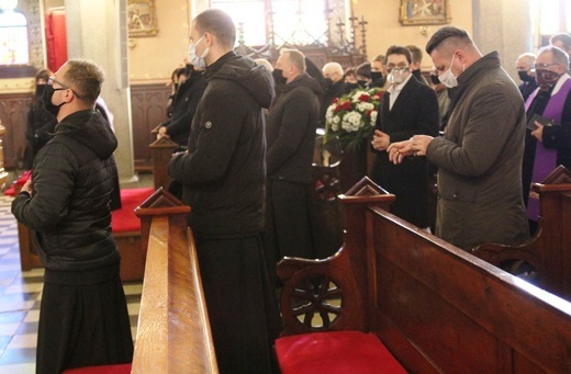 Pogrzeb Jana Bierówki w Bielsku-Białej Komorowicach