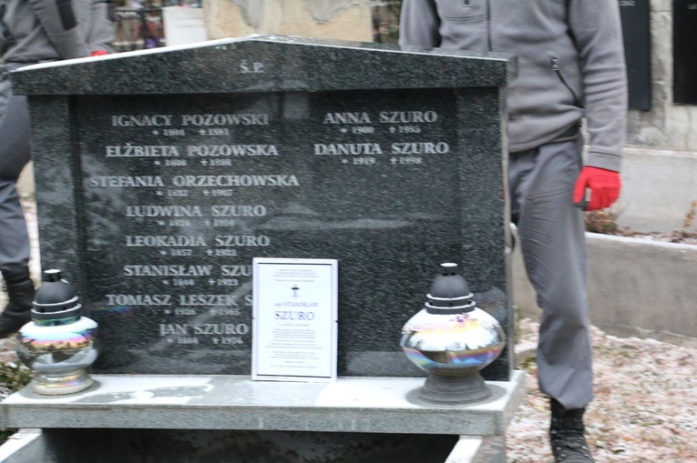 Ppłk Stanisław Szuro (1920-2020) spoczął na cmentarzu Rakowickim