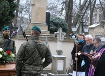 Ppłk Stanisław Szuro (1920-2020) spoczął na cmentarzu Rakowickim