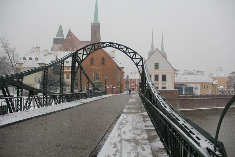 Zimowy Wrocław