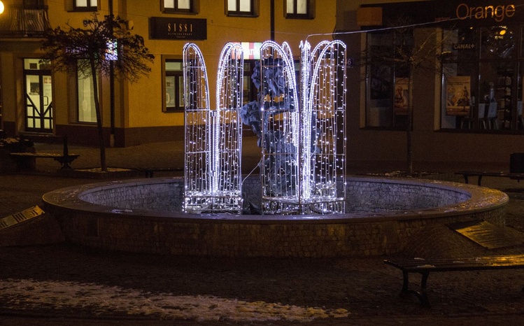 Świąteczne dekoracje w Tarnobrzegu