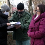 Nowe oświetlenie w parku dzikowskim