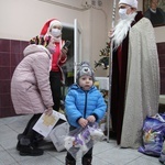 Odwiedziny św. Mikołaja w bielskiej Kuchni Społecznej św. Brata Alberta