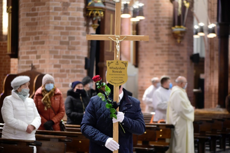 Msza pogrzebowa śp. ks. Władysława Nowaka