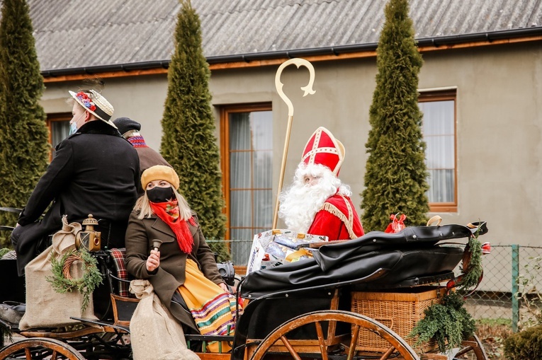 Orszak św. Mikołaja w Krzczonowie