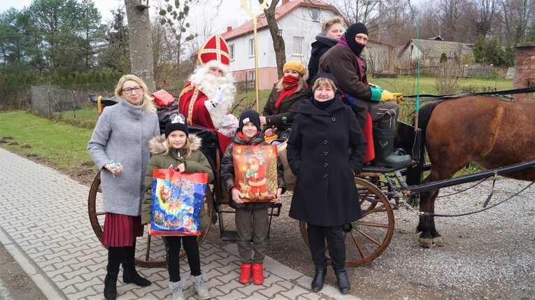 Orszak św. Mikołaja w Krzczonowie