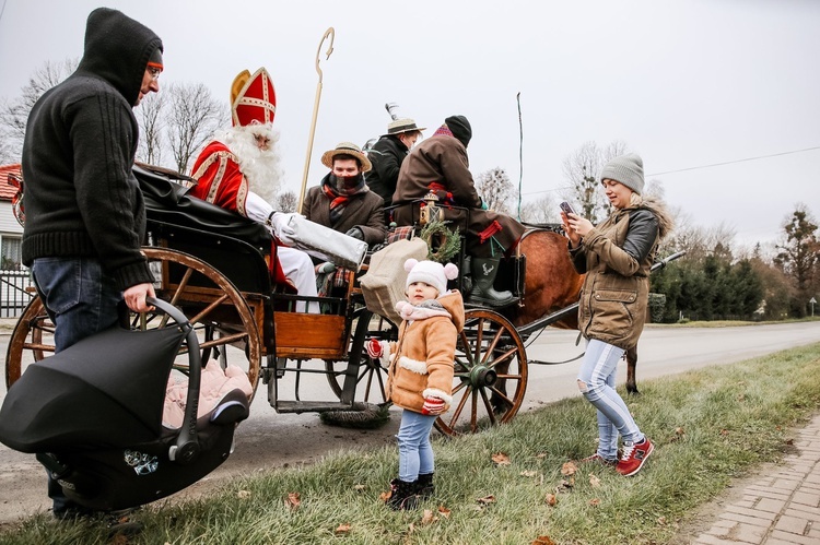 Orszak św. Mikołaja w Krzczonowie