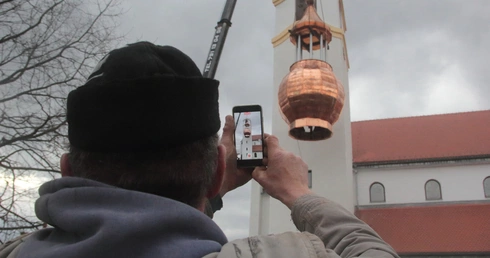Lubań. Kościół z wieżą