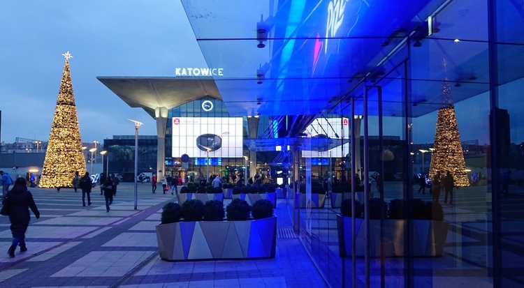 Rozświetlone Katowice