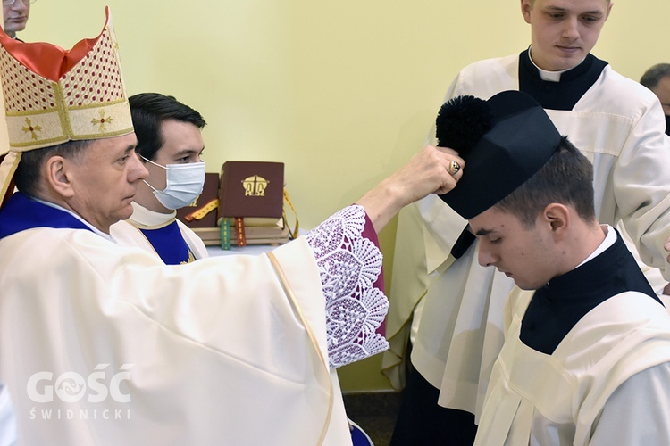 Obłóczyny i akolitat w świdnickim seminarium