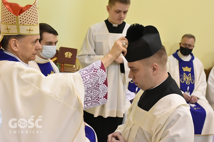 Obłóczyny i akolitat w świdnickim seminarium