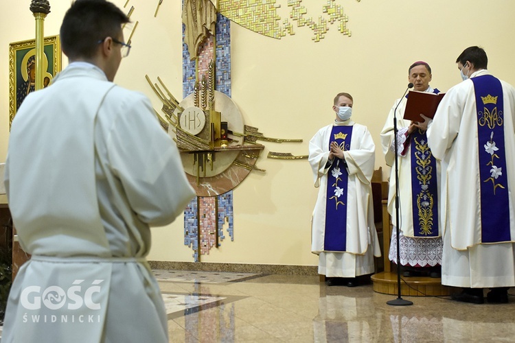 Obłóczyny i akolitat w świdnickim seminarium