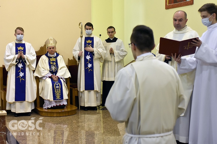 Obłóczyny i akolitat w świdnickim seminarium