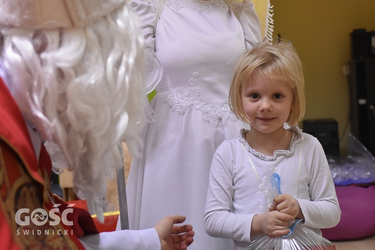 Wizyta św. Mikołaja w przedszkolu sióstr prezentek