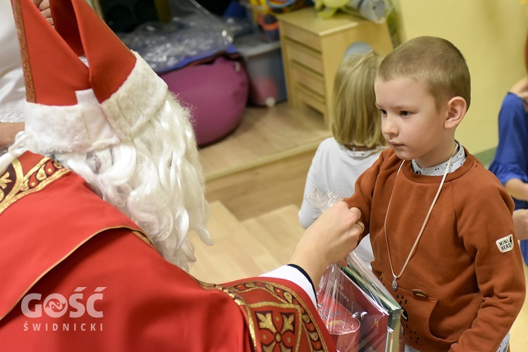 Wizyta św. Mikołaja w przedszkolu sióstr prezentek