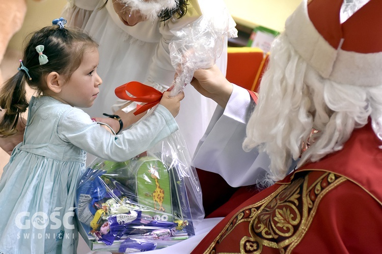 Wizyta św. Mikołaja w przedszkolu sióstr prezentek