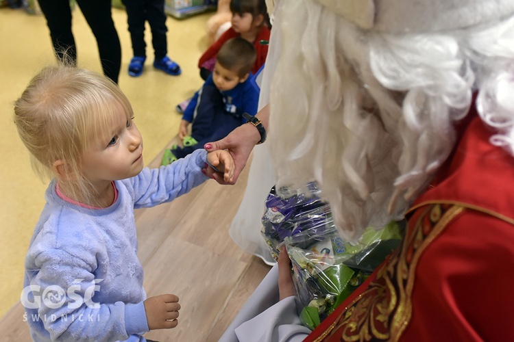 Wizyta św. Mikołaja w przedszkolu sióstr prezentek