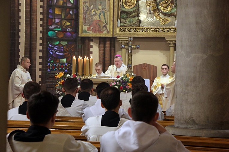 Święcenia diakonatu we wrocławskim seminarium 2020