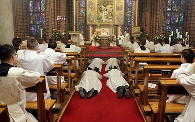 Święcenia diakonatu we wrocławskim seminarium 2020