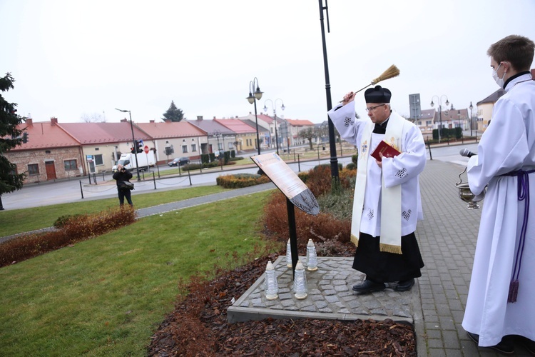 Plac i tablica św. Jana Pawła II