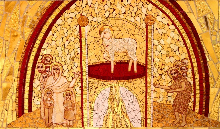 Mozaika w Velehradzie.