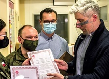 Ksiądz Zięba podziękował wszystkim, którzy zaangażowali się w inicjatywę.