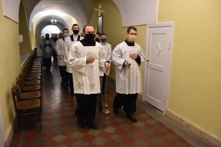 Przasnysz. Bp Marcinkowski w sanktuarium Matki Bożej