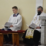 Przasnysz. Bp Marcinkowski w sanktuarium Matki Bożej