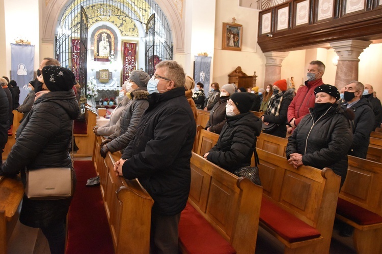 Przasnysz. Bp Marcinkowski w sanktuarium Matki Bożej