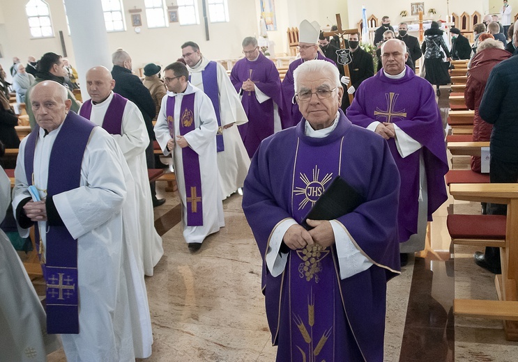 Pożegnanie ks. Stanisława Sadowskiego 