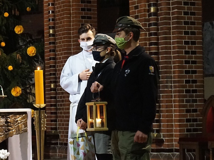 Światło z Betlejem i Msza za Gliwice