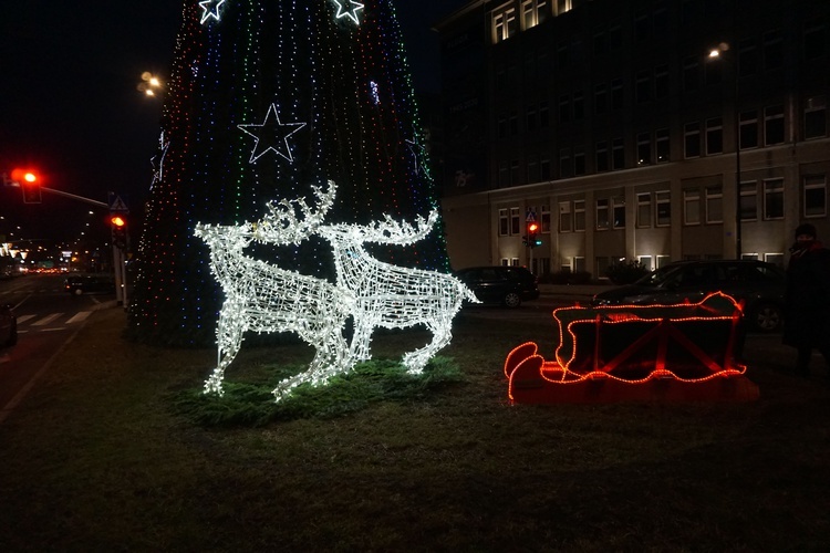 Starówka gliwicka przed świętami