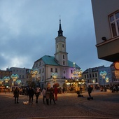 Starówka gliwicka przed świętami