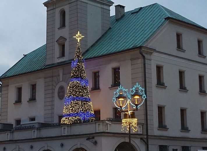 Starówka gliwicka przed świętami