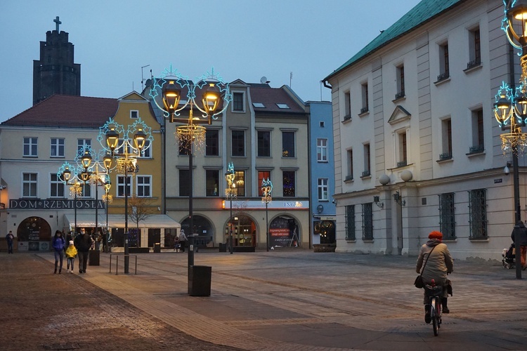 Starówka gliwicka przed świętami