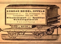 Przedwojenny folder reklamowy dla urzędników w Opolu. Rachunki z czasów wojny