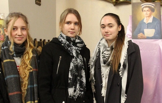 Wprowadzenie relikwii bł. Hanny Chrzanowskiej u bielskich salwatorianów