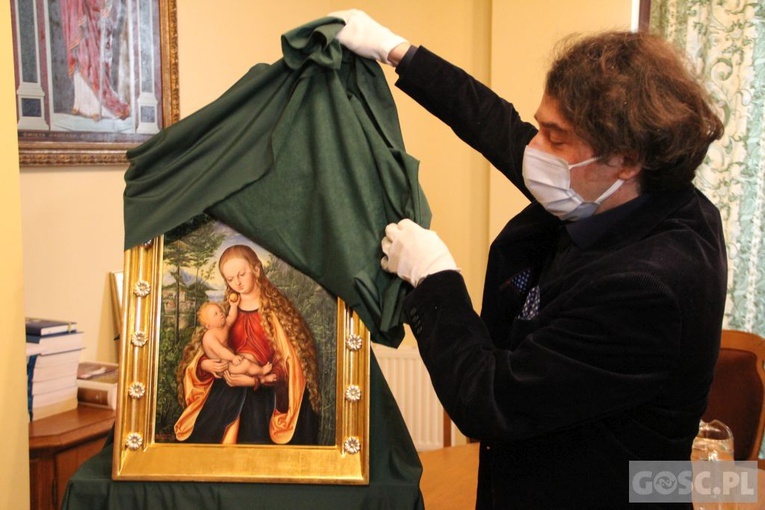 Głogów. Kolegiata otrzymała wierną rekonstrukcję "Madonny z Dzieciątkiem"
