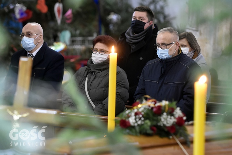 Pogrzeb Cecylii Korgul ze Strzegomia