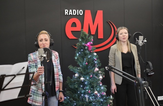 Nagrania w Radiu eM do koncertu "Nim rozbłyśnie pierwsza gwiazdka"