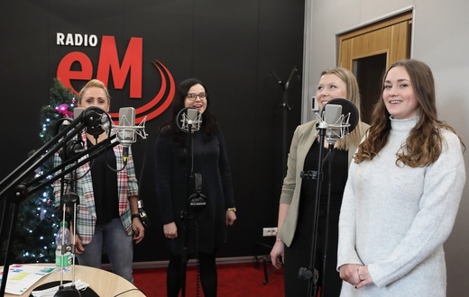 Nagrania w Radiu eM do koncertu "Nim rozbłyśnie pierwsza gwiazdka"