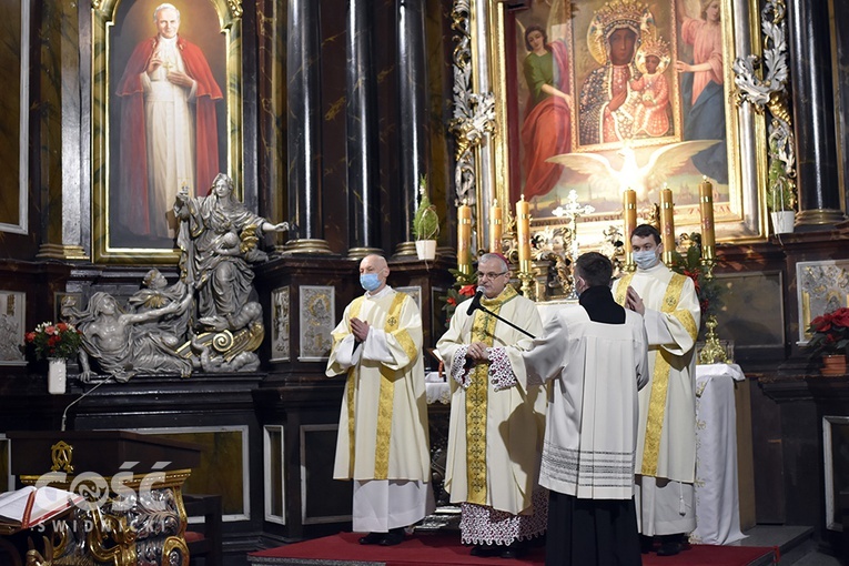 Pasterka w katedrze świdnickiej