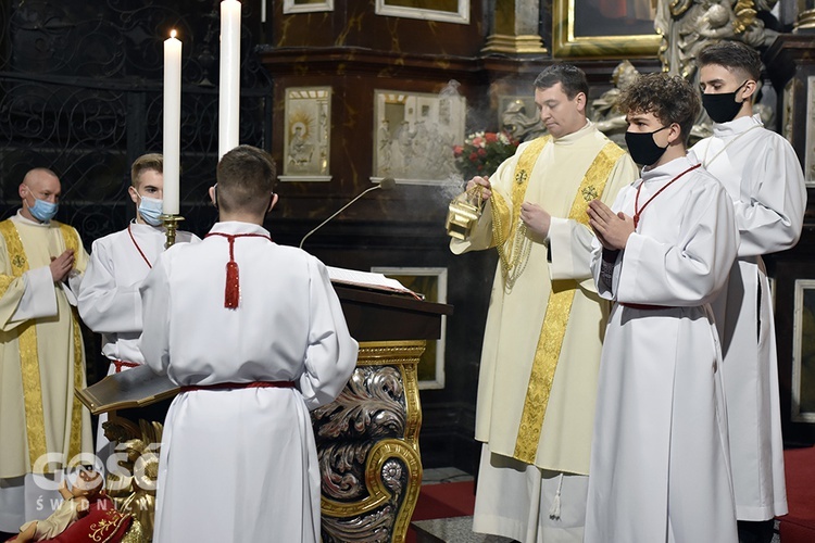 Pasterka w katedrze świdnickiej